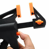 4 Pcs Woodworking Clip Bar Clamp F-tyle Grip Quick Ratchet Release Squeeze Tools