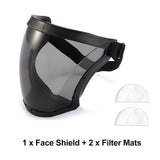 Super Protective Mask Anti-Fog Full Face Mask All-Inclusive Adults Face Shield