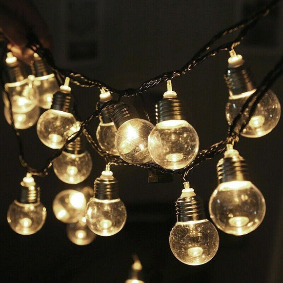 New 80 LED Solar Powered Fairy String Lights Waterproof Outdoor Garden Party Wedding Xmas 10M