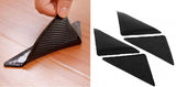 4 Pcs Rug Grippers Reusable Anti Skid Non Slip Washable Grip Floor Carpet