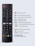 Universal Remote Control for All LG Smart TV LCD LED OLED UHD HDTV Plasma Magic