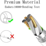 2 in 1 Apple Charger iPhone Watch iWatch 8 7 6 5 4 3 Magnetic Charging Cable