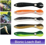 10pcs Fishing Lures Fake Bait Soft Bionic Fishing Lure Saltwater & Freshwater