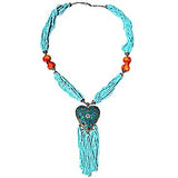 1PC Heart Shape Tibetan ecklace Collar