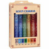 HEM 7 Chakras Gift Set 140 Mixed Incense Sticks - 7 packs