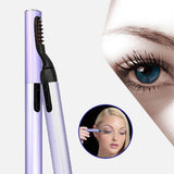 1x Electric Heated Eyelash Curling Long Lasting EyeLashes Curler Makeup Assorted