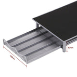 Coffee Capsules Holder Rack 40 Pods Drawer Storage Organizer Stand For Nespres