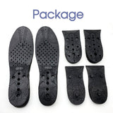Air Cushion Height Increase Heel Gel Shoes Insoles Inserts Taller Lifts Pad