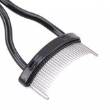 2x Eyelash Comb Lash Separator Mascara Lift Curl Metal Brush Beauty Makeup Tool