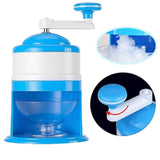 Manual Ice Shaver Crusher Shredding Snow Cone Maker Machine Create Drink Tool