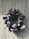 Amethyst Tea Light Candle Holder