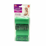 220 Pcs Paws & Claws Pet/Dog Waste Clean Up Bag   Dispenser 11 Rolls Green Bags