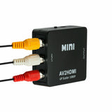 Video Cable Converter 1080p Upscaling Composite AV CVBS 3RCA to HDMI