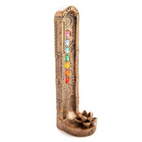 Chakra Lotus Incense Burner Holder Incense Sticks Yoga Meditation