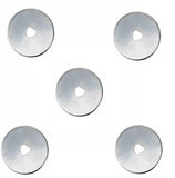 10pcs Rotary Cutter 45mm Quilting Roller Fabric Cutting Tool Optional Blades