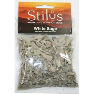 White Sage Crushed Leaves 30 Grams Smudge Herbs Fragrance Meditation