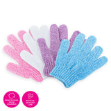 2 Pairs Exfoliating Gloves Refresh Cleanse Massage Smooth Skin Personal Care