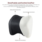 Car Seat Memory Foam Lumbar Back Pillow Support Back Cushion Neck Pillow Cushion