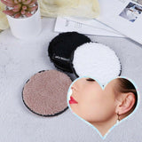 3pcs Microfiber Cloth Pads Makeup Remover Puff Face Cleansing Towel Reusable