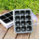 10 Set 12 Hole Plant Seed Grow Box Propagation Nursery Seedling Starter Tray