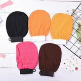 2pcs Moroccan Bath Scrub Glove Hammam Exfoliating Body Facial Tan Massage Mitt