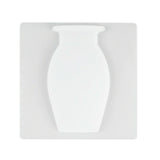 2x Silicone Sticky Vase Wall Fridge Magic Flower Plant Pot Decoration