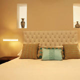 LED Motion Sensor PIR Cordless Night Light Closet Battery Powered Warm White