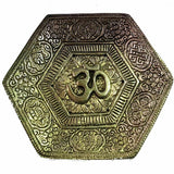 Om Plate Incense Burner 10cm