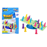 Family Board Game Children Educational Toy Rabbit Seesaw Balance Math Fun Toy