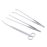 Aquarium Tool Kit Aquatic Plant Tweezers Scissors Spatula Tank Aquascaping Set