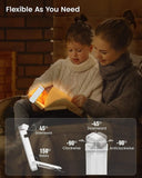 USB Rechargeable Light Book Reading in Bed Compact Portable Clip-on LED Assorted