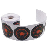 Roll with 250x Target Sticker Shooting Target Self Adhesive Splatter Reactive