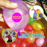 200x Water Bomb Balloons Easy Fill Multi Colours Outdoor Play Summer Fun