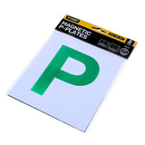 2PCE Plate P QLD/TAS/ACT Green Magnetic