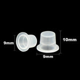 400x Plastic Cups Tattoo Ink Supplies Pigment Cap Pot Color Holder 9mm
