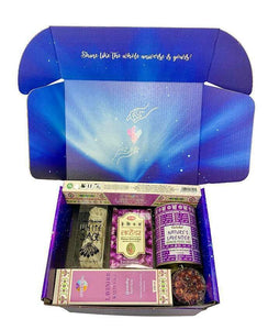 Californian White Sage Lavender Clearing & Cleansing Hamper Gift Set Incense