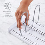 YouCopia StoreMore Expandable Pan and Lid Rack Pot Lid Kitchen Storage 12"-22"