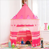 Pink Princess Castle Kids Play Tent Pop Up Playhouse Indoor Outdoor Girls Toy