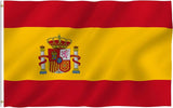 Large Spain Flag Heavy Duty Polyester Durable  90 X 150 CM  3ft x 5ft