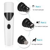 Pet Clippers Dog Cat Nail Claw Grooming Grinder Trimmer Electric Nail File