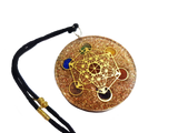 Metatron Cube Orgonite Pendant Orgone Sacred Geometry Reiki Spiritual Energy
