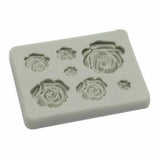 Rose Flower 3D Silicone Clay Soap Mold Mould Sugarcraft Cake Decorating