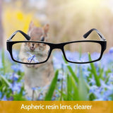 6 Pairs Mens Ladies Wayfarer Frame Magnifying Reading Glasses Nerd Spectac  1.0