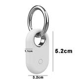 1x Silicone Protective Cases Covers Holder For Samsung Galaxy Smart Tag2 - White