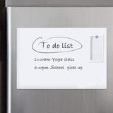 Fridge Magnetic Whiteboard A4 + Board Pen Marker Eraser Memo Reminder Magnet A4
