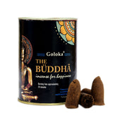 Goloka The Buddha 24 Backflow Incense Cones