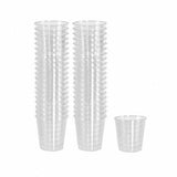 90 BPA Free Clear Plastic Party Shot Cups Mini Cup Glass Reusable 30ml