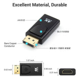 Display Port to HDMI Male Female Adapter Converter Connector 4K Displayport DP