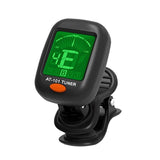LCD Clip-on Electronic Digital Guitar Tuner Tool To Chromatic Violin Ukulele