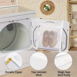 Laundry Mesh Sneaker Drying Bag Reusable Over Door Dryer Protective Bag